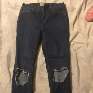 Free people super skinny jeans